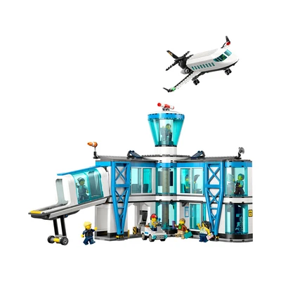 Gambar LEGO City Airport With Airplane Set 887 Pcs 60502 - Mix