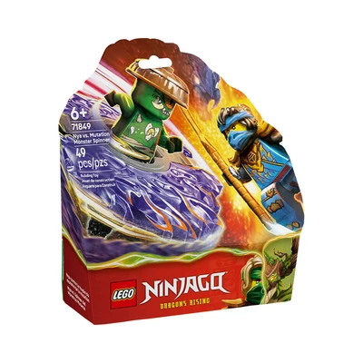 Gambar LEGO Ninjago Nya Vs Mutation Monster Spinner Set 49 Pcs 71849 - Mix