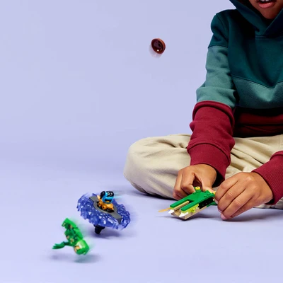 Gambar LEGO Ninjago Nya Vs Mutation Monster Spinner Set 49 Pcs 71849 - Mix