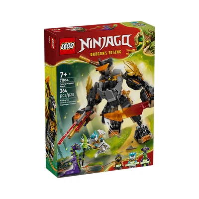 Gambar LEGO Ninjago Dragon Rising Coles Mission Mech Set 364 Pcs 71854 - Abu-abu