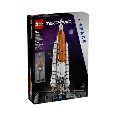 Gambar LEGO Technic Nasa Artemis Space Launch System Rocket Set 632 Pcs 42221 - Mix