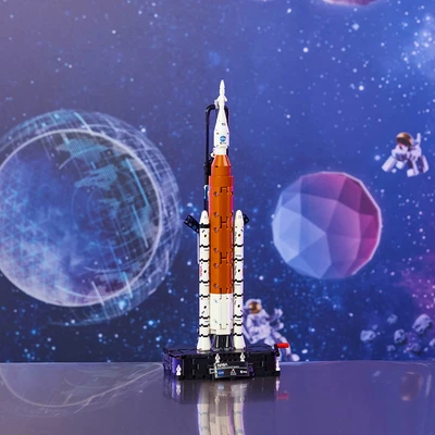 Gambar LEGO Technic Nasa Artemis Space Launch System Rocket Set 632 Pcs 42221 - Mix