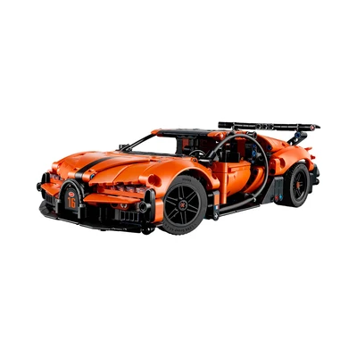 Gambar LEGO Technic Bugatti Chiron Pur Sport Set 771 Pcs 42222 - Oranye