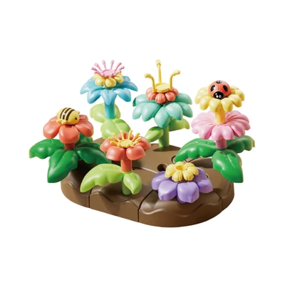Gambar Bricks Kingdom Diy Flower Blocks Set 38 Pcs - Mix
