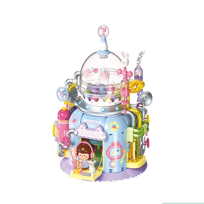 Gambar Bricks Kingdom Building Blocks Rorojump Factory Set 623 Pcs - Mix