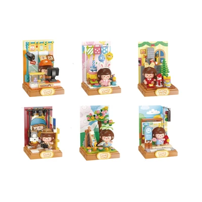 Gambar Bricks Kingdom Building Blocks Rorojump Cute Set 80 Pcs Random