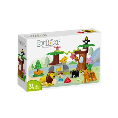 Gambar Bricks Kingdom Building Blocks Set 41 Pcs - Mix