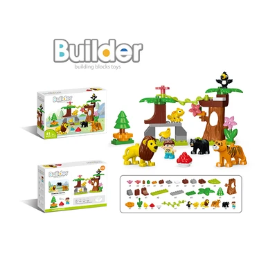 Gambar Bricks Kingdom Building Blocks Set 41 Pcs - Mix