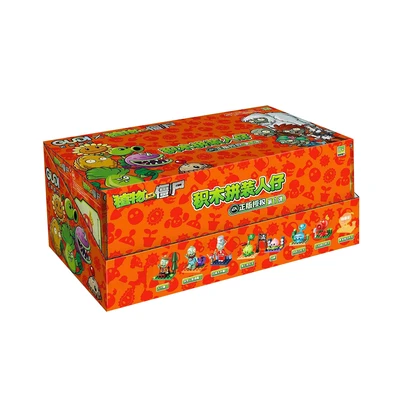 Gambar Bricks Kingdom Diy Blocks Minifigure Plant Vs Zombie V1 Random