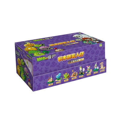 Gambar Bricks Kingdom Diy Blocks Minifigure Plant Vs Zombie V2 Random