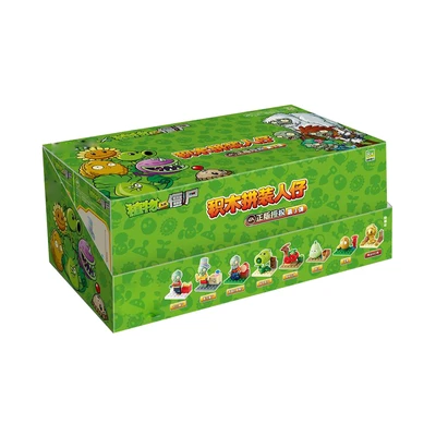 Gambar Bricks Kingdom Diy Blocks Minifigure Plant Vs Zombie V3 Random