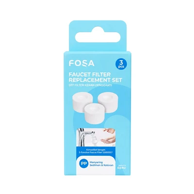 Gambar Fosa Refill Filter Air Keran Set 3 pcs - Putih