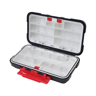 Gambar Maxbuilt Kotak Perkakas Plastik Serbaguna 20x11x5 cm - Hitam