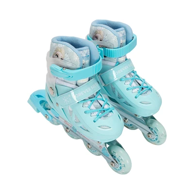 Gambar Disney Set Inline Skate Anak Frozen Ukuran 34-38 - Biru