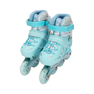 Gambar Disney Set Inline Skate Anak Frozen Ukuran 34-38 - Biru