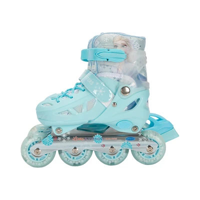 Gambar Disney Set Inline Skate Anak Frozen Ukuran 34-38 - Biru