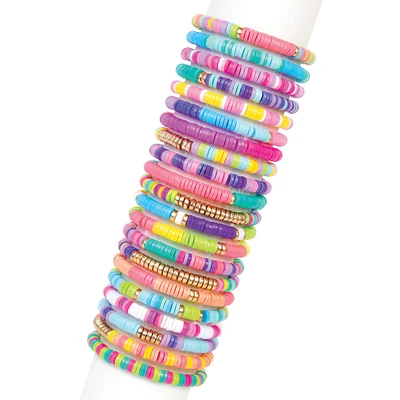 Gambar Make It Real Set DIY Swift Clicks Heishi Bracelet Maker - Mix
