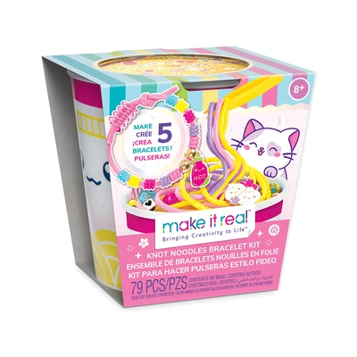 Gambar Make It Real Set DIY Knot Noodles Bracelet Kit - Mix