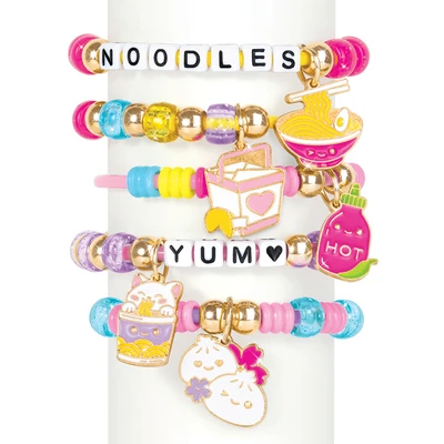 Gambar Make It Real Set DIY Knot Noodles Bracelet Kit - Mix