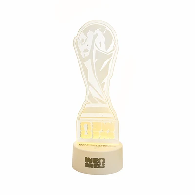 Gambar FIFA World Cup Lampu Meja LED Akrilik Trophy 2.56 Watt - Putih