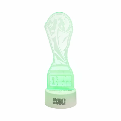Gambar FIFA World Cup Lampu Meja LED Akrilik Trophy 2.56 Watt - Putih