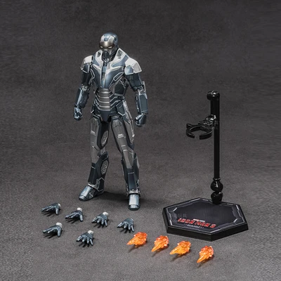 Gambar Top Gear Zd Infinite Action Figure X Iron Man 3 Mk40 17.5 Cm - Silver