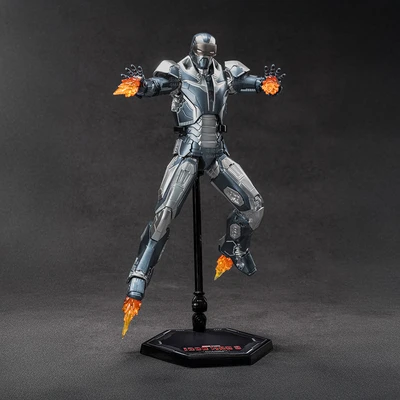 Gambar Top Gear Zd Infinite Action Figure X Iron Man 3 Mk40 17.5 Cm - Silver