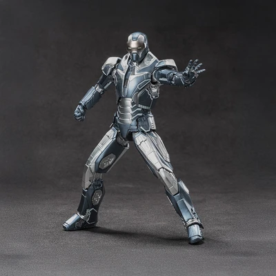 Gambar Top Gear Zd Infinite Action Figure X Iron Man 3 Mk40 17.5 Cm - Silver