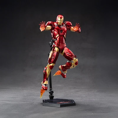 Gambar Top Gear Zd Infinite Action Figure X Iron Man 3 Mk9 17.5 Cm - Merah