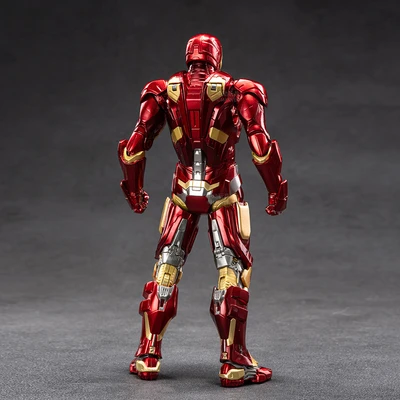 Gambar Top Gear Zd Infinite Action Figure X Iron Man 3 Mk9 17.5 Cm - Merah