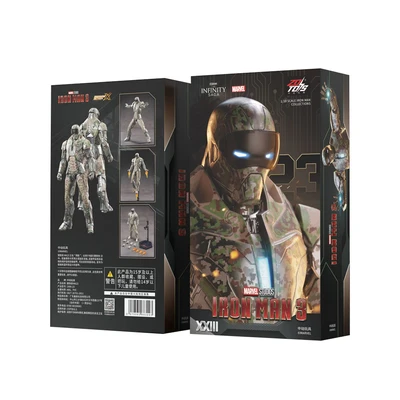 Gambar Top Gear Zd Infinite Action Figure X Iron Man 3 Mk23 17.5 Cm - Mix