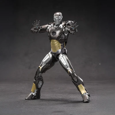 Gambar Top Gear Zd Infinite Action Figure X Iron Man 3 Mk12 17.5 Cm - Hitam