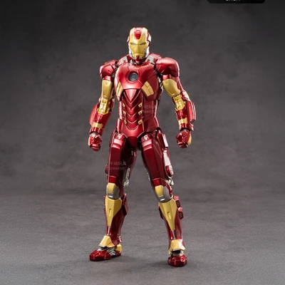 Gambar Top Gear Zd Infinite Action Figure X Iron Man 3 Mk11 17.5 Cm - Merah