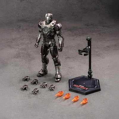 Gambar Top Gear Zd Infinite Action Figure X Iron Man 3 Mk18 17.5 Cm - Hitam