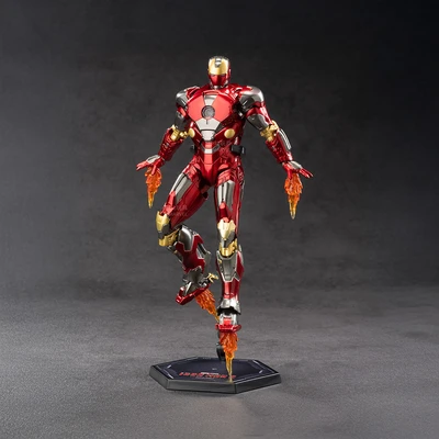 Gambar Top Gear Zd Infinite Action Figure X Iron Man 3 Mk19 17.5 Cm - Merah