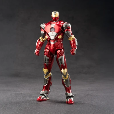 Gambar Top Gear Zd Infinite Action Figure X Iron Man 3 Mk19 17.5 Cm - Merah