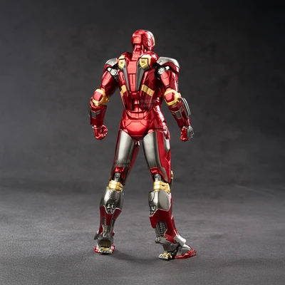 Gambar Top Gear Zd Infinite Action Figure X Iron Man 3 Mk19 17.5 Cm - Merah