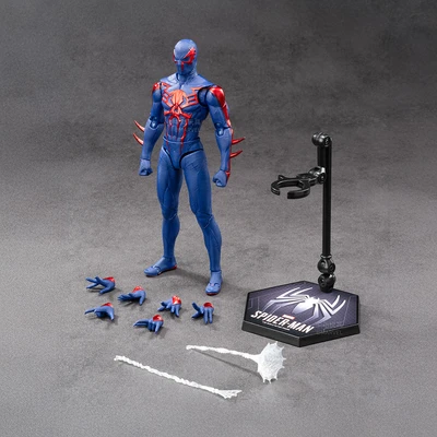 Gambar Top Gear Zd Infinite Action Figure X Spiderman 17.5 Cm - Biru