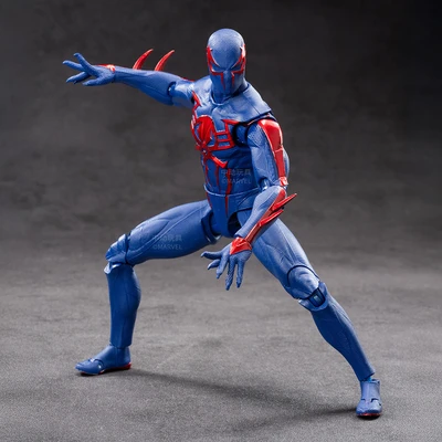Gambar Top Gear Zd Infinite Action Figure X Spiderman 17.5 Cm - Biru