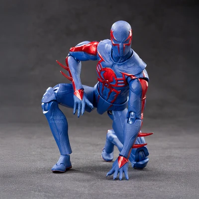 Gambar Top Gear Zd Infinite Action Figure X Spiderman 17.5 Cm - Biru