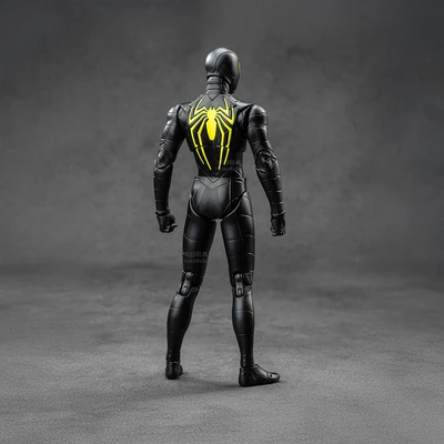 Gambar Top Gear Zd Infinite Action Figure X Spiderman Anti Octopus Suit 17.5 Cm - Hitam