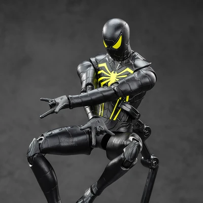 Gambar Top Gear Zd Infinite Action Figure X Spiderman Anti Octopus Suit 17.5 Cm - Hitam