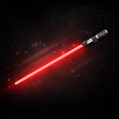 Gambar Top Gear Zd Star Wars Lightsaber Darth Vader - Merah
