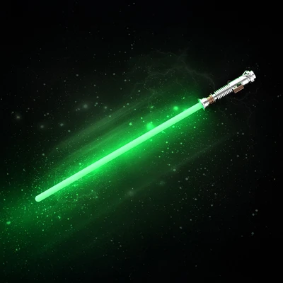 Gambar Top Gear Zd Star Wars Lightsaber Luke Skywalker - Hijau