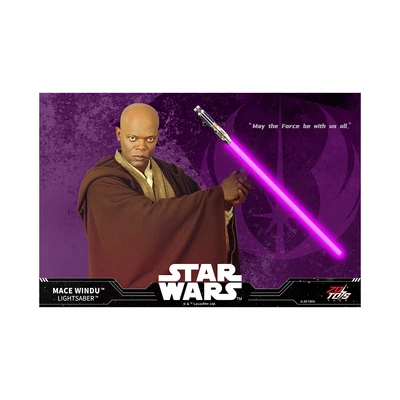 Gambar Top Gear Zd Star Wars Lightsaber Mace Windu - Ungu
