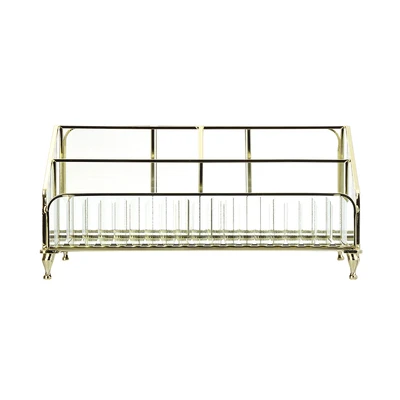 Gambar Informa Linea Organizer Kosmetik 24.8x20x11.5 cm Transparan - Gold