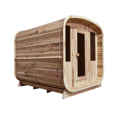 Gambar Acroz Outdoor Sauna 200x204x210 cm - Cokelat