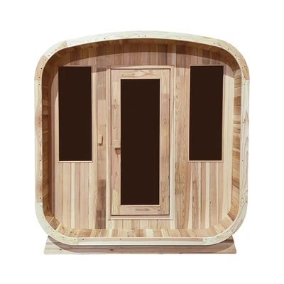 Gambar Acroz Outdoor Sauna 200x204x210 cm - Cokelat