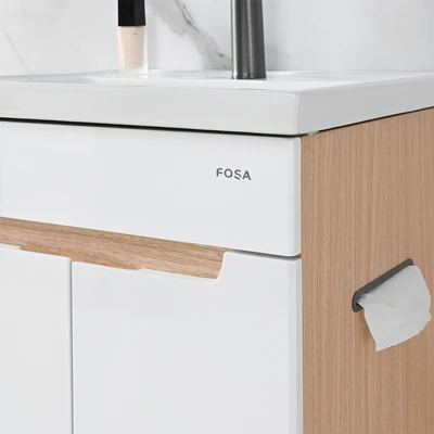 Gambar Fosa Essenza Set Kabinet Kamar Mandi PVC - Putih