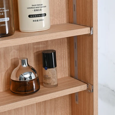 Gambar Fosa Nava Kabinet Dinding Kamar Mandi Dengan Cermin - Cokelat